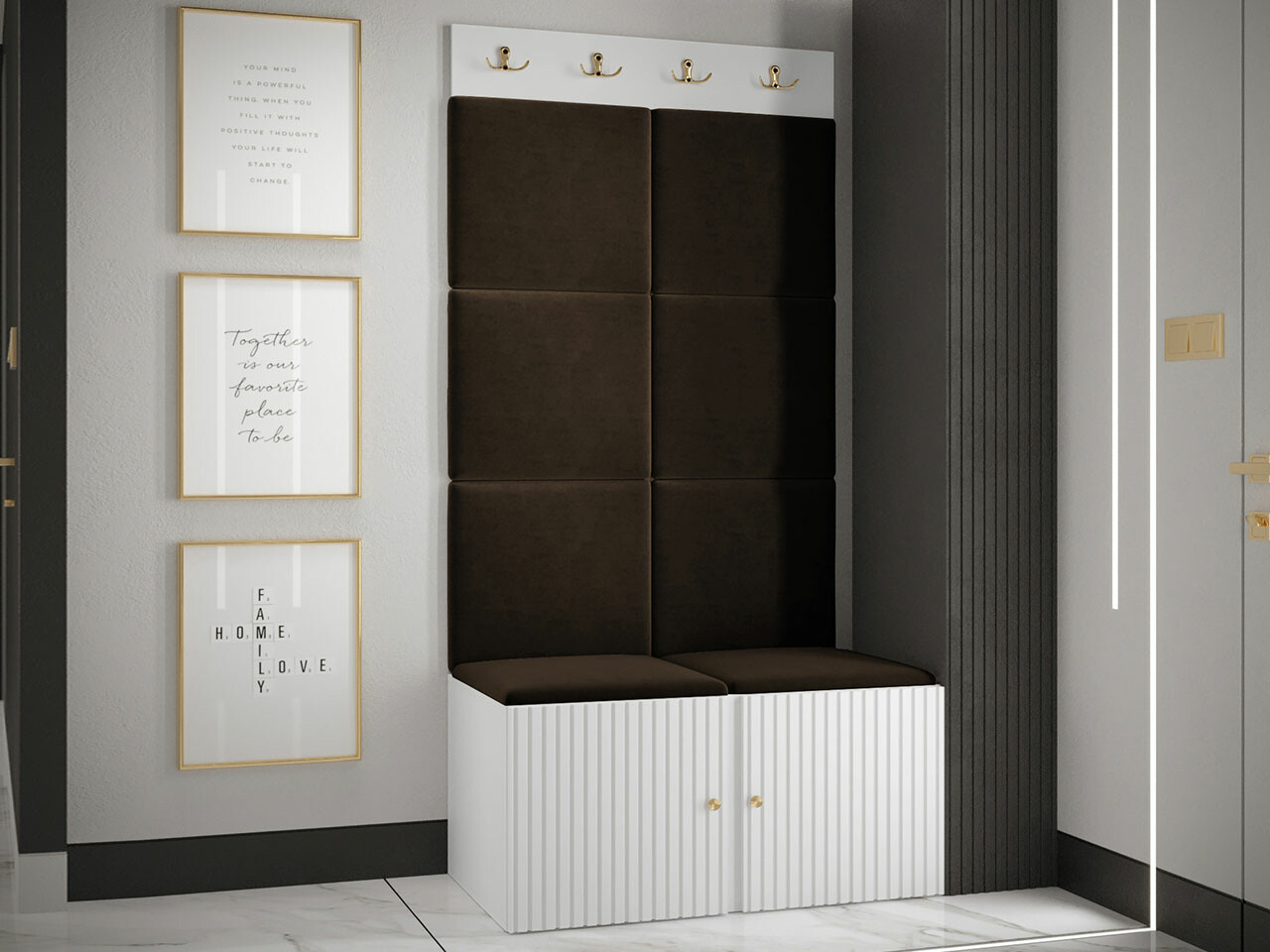 Set arredo da corridoio Hartford 383 (Manila 04)