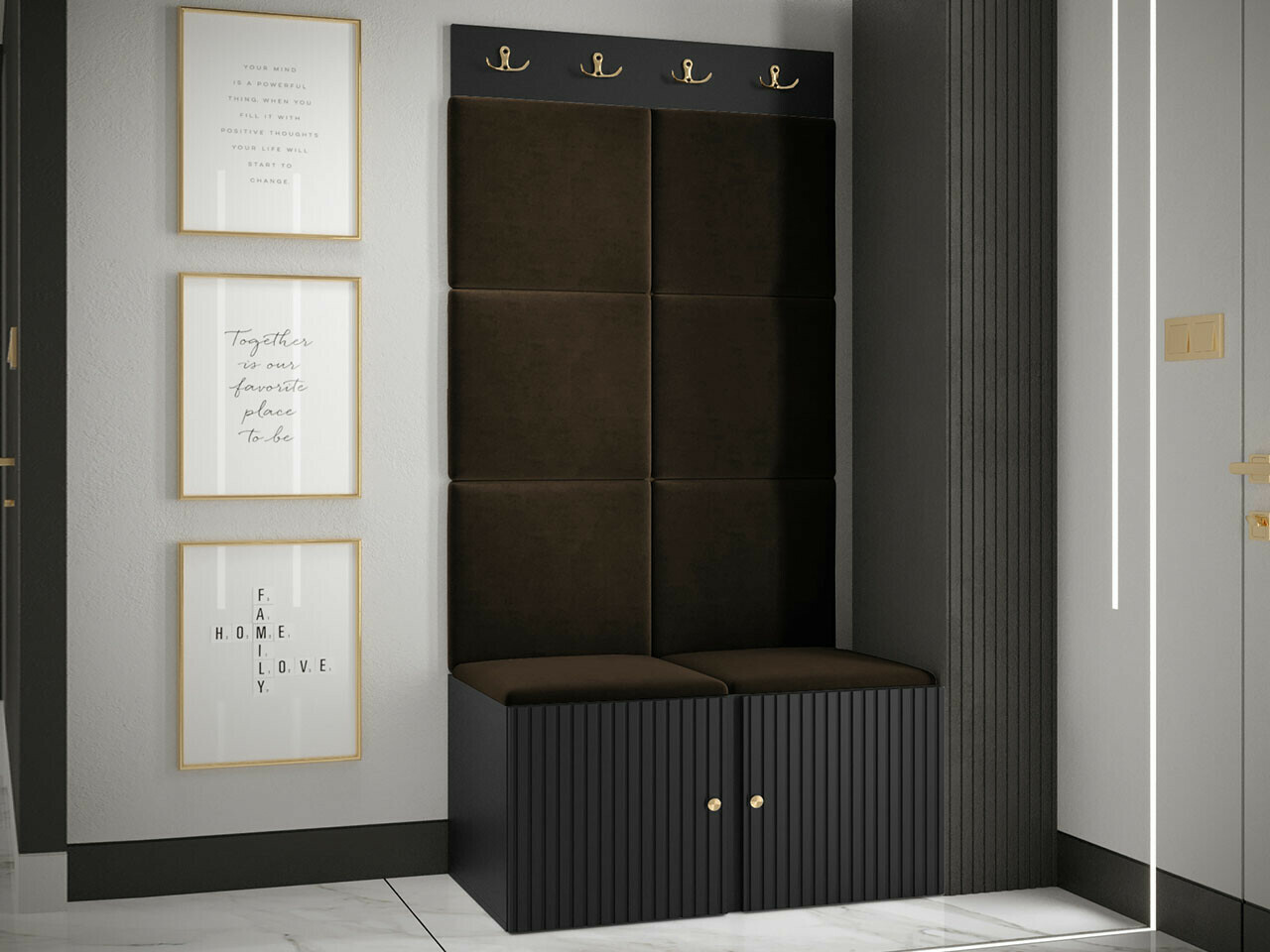 Set arredo da corridoio Hartford 383 (Manila 04)