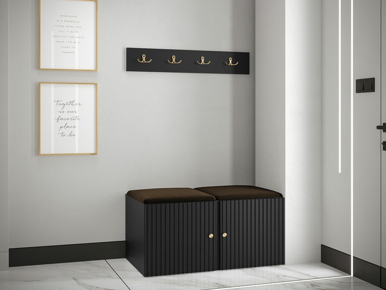 Set arredo da corridoio Hartford 384 (Manila 04)