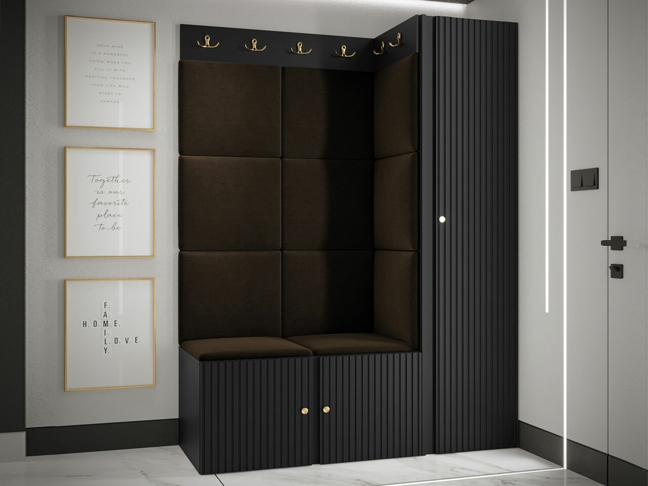 Set arredo da corridoio Hartford 385 (Manila 04)