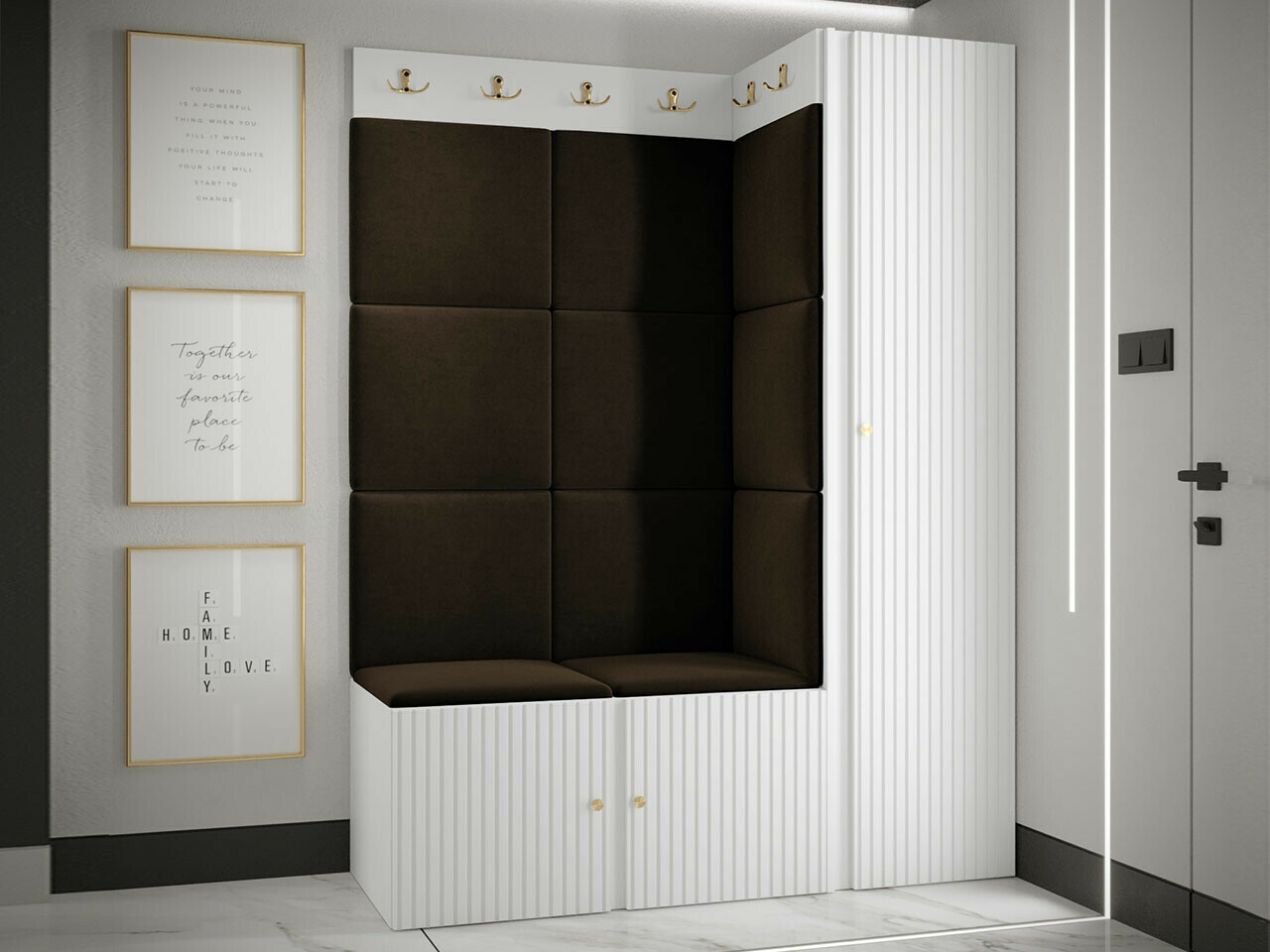 Set arredo da corridoio Hartford 385 (Manila 04)