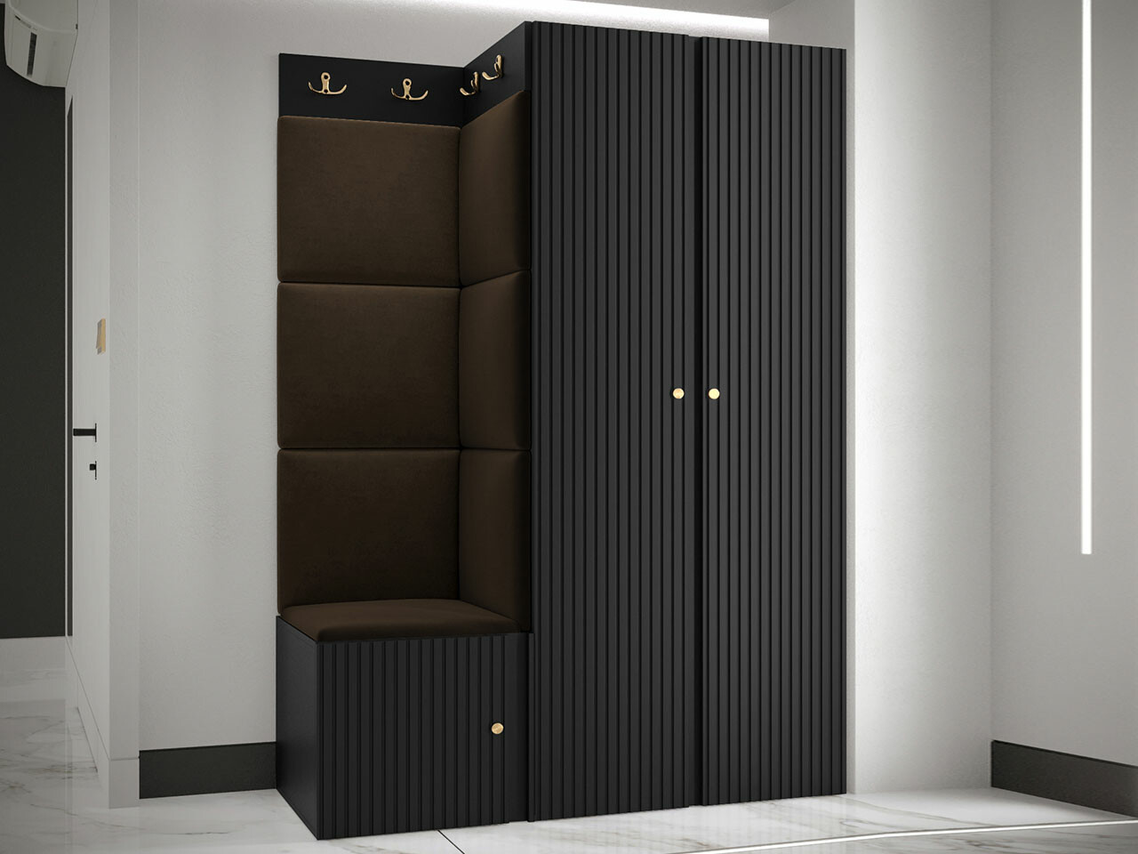Set arredo da corridoio Hartford 387 (Manila 04)