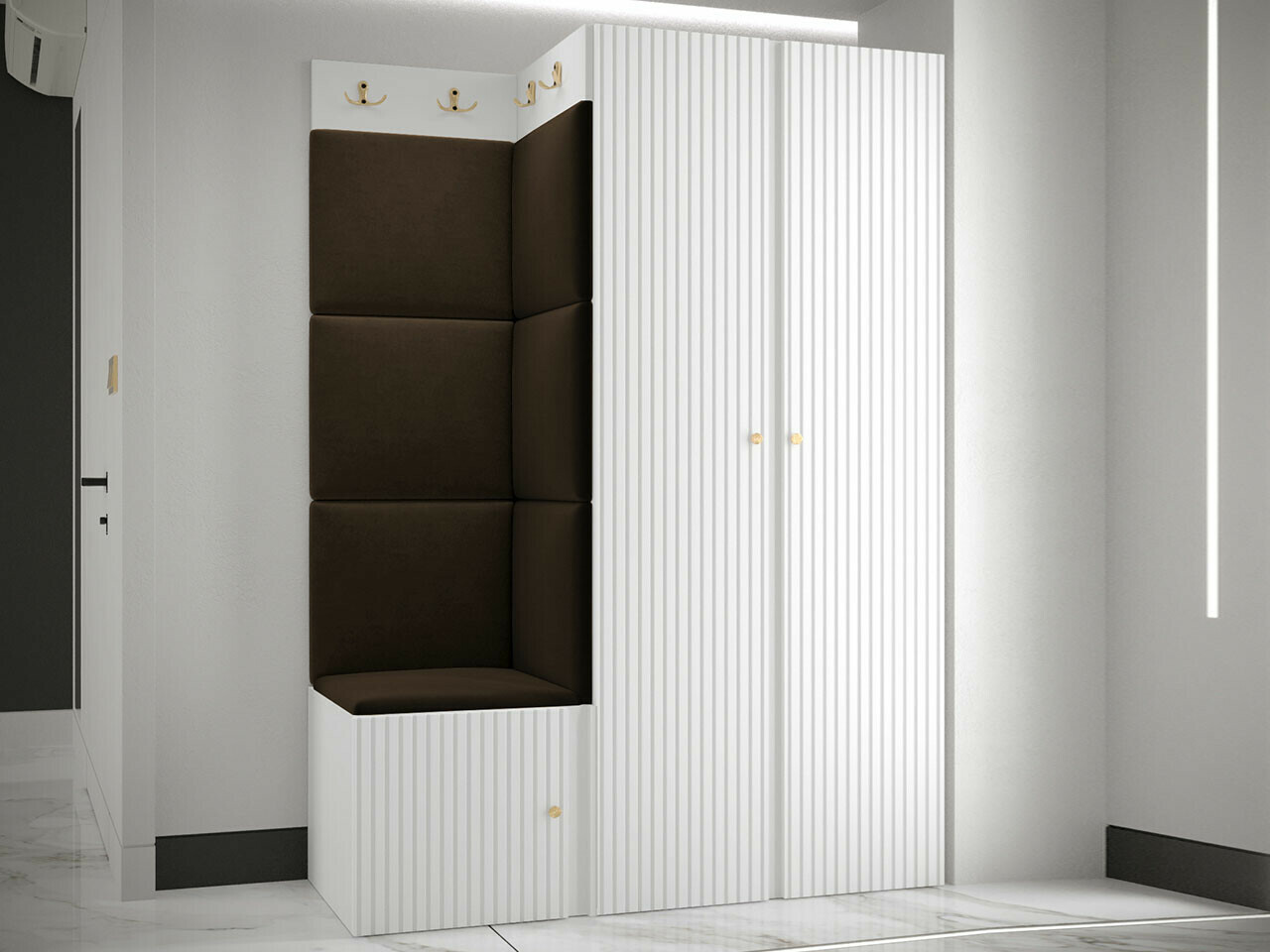 Set arredo da corridoio Hartford 387 (Manila 04)
