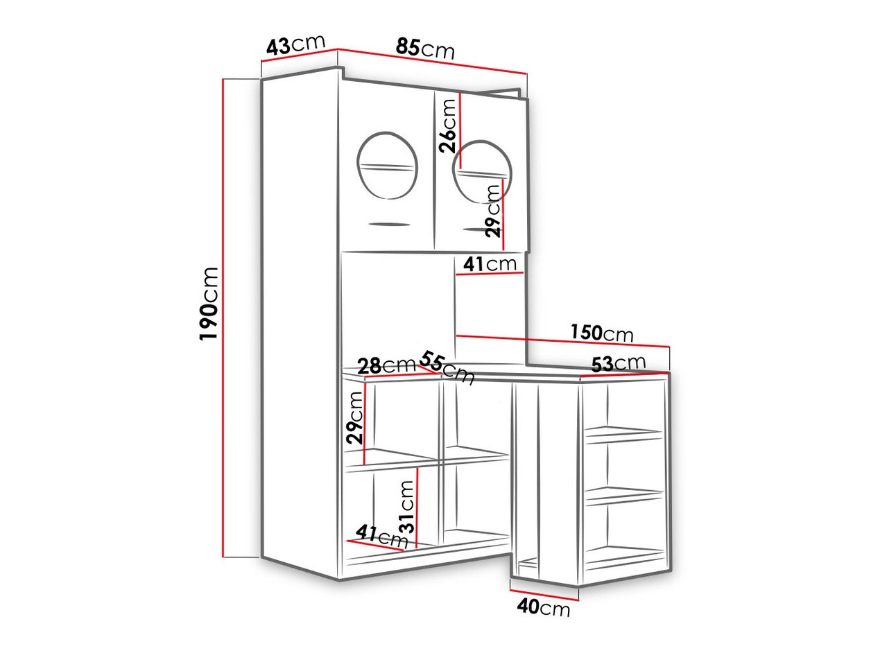 Scrivania da ufficio Campus I