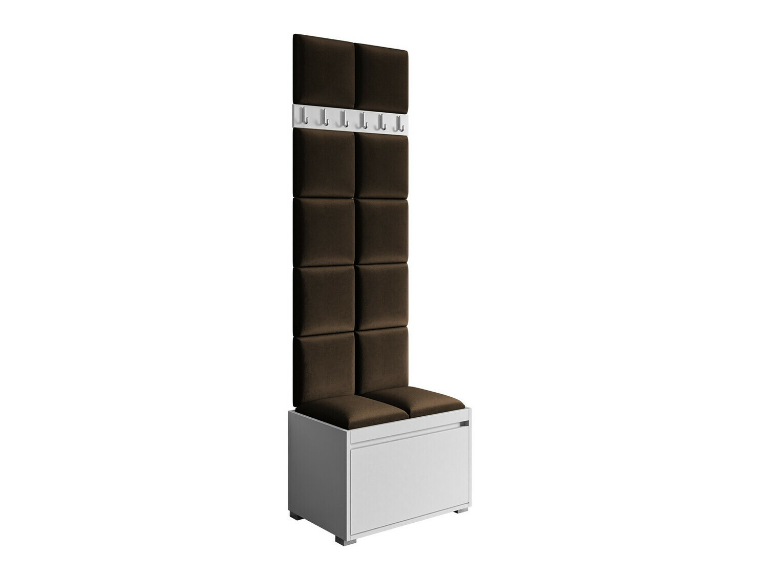 Set arredo da corridoio Comfivo Pinus VII (Bianco + Manila 04)
