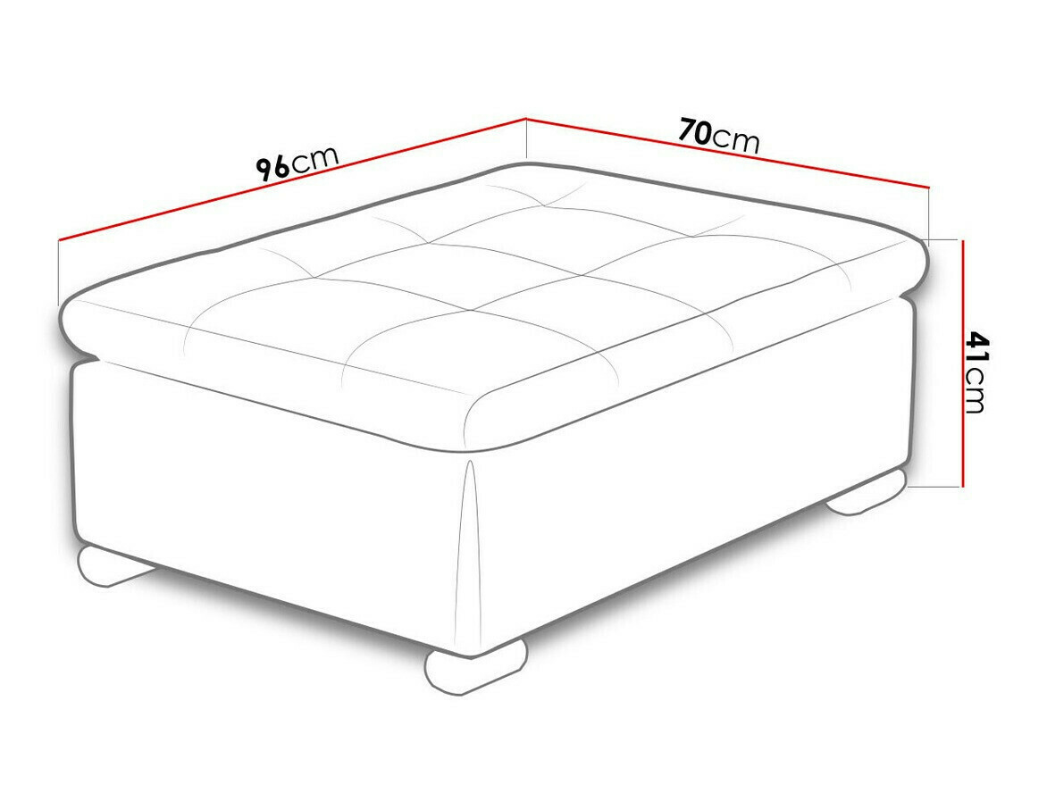 Set mobili imbottiti Comfivo Gemma II (Soft 020 + Majorka 03)