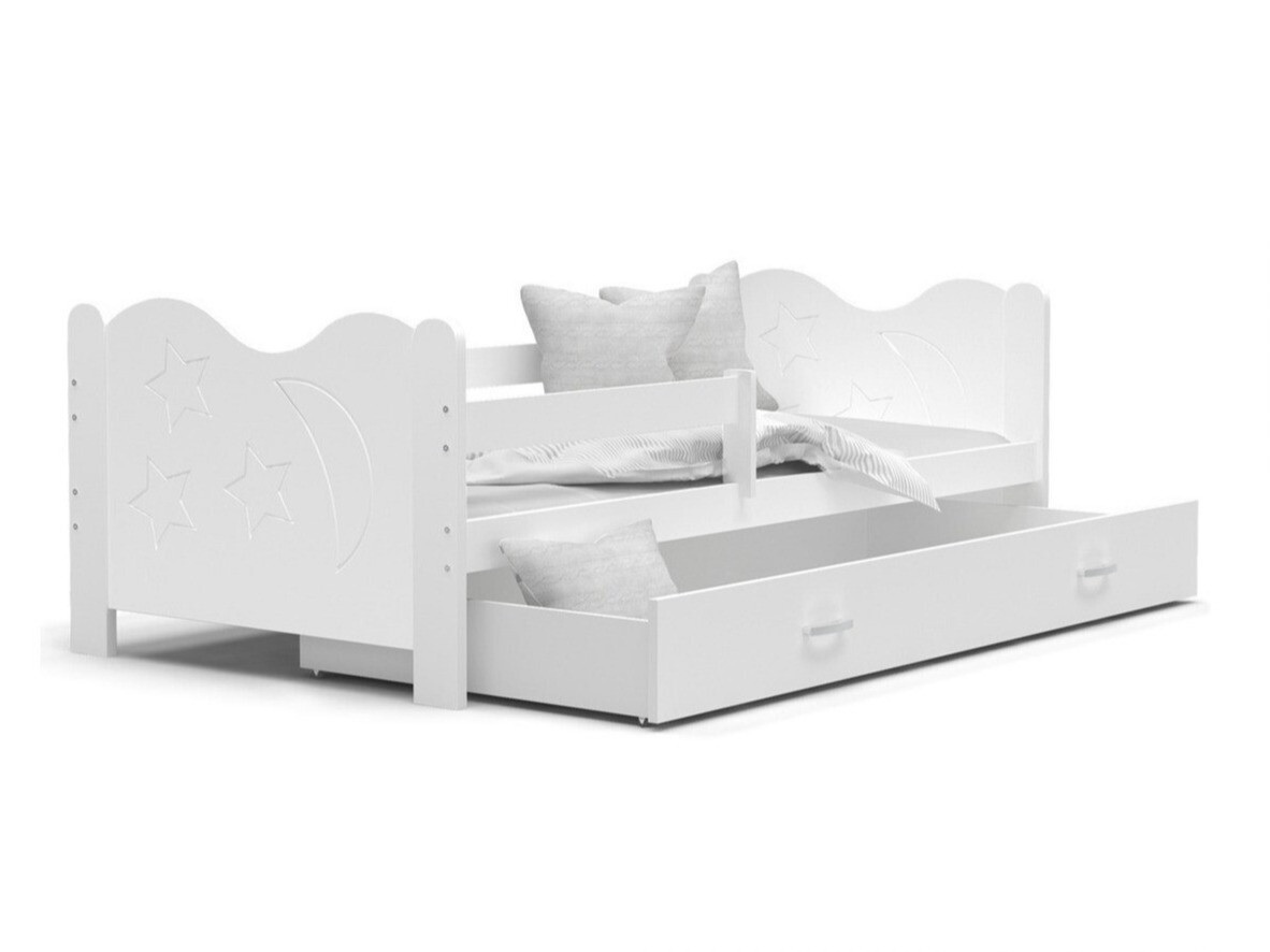 Letto Aurora 124 (Bianco)