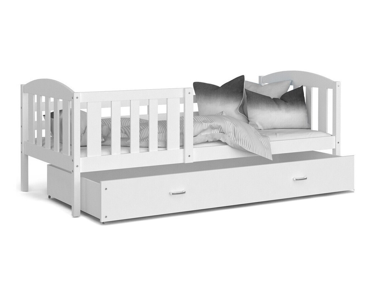 Letto Aurora 126 (Bianco)