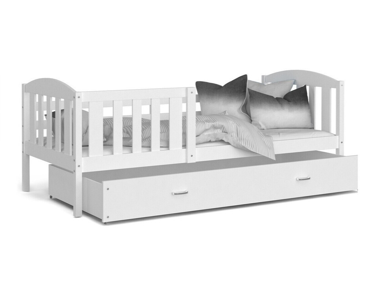 Letto Aurora 126 (Bianco)