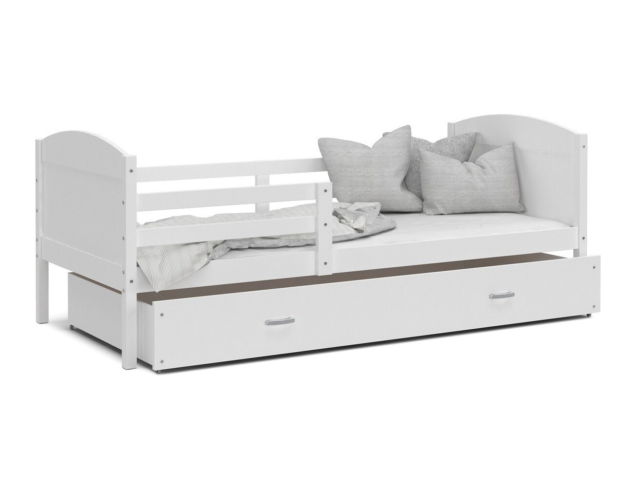 Letto Aurora 128 (Bianco)