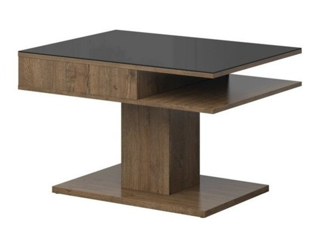 Tavolino da caffè Boston 208 (April quercia + Nero)