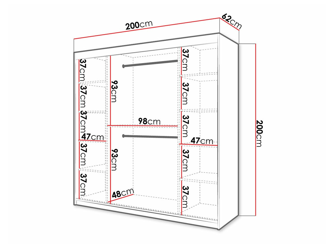 Armadio Hartford 403 (Bianco)
