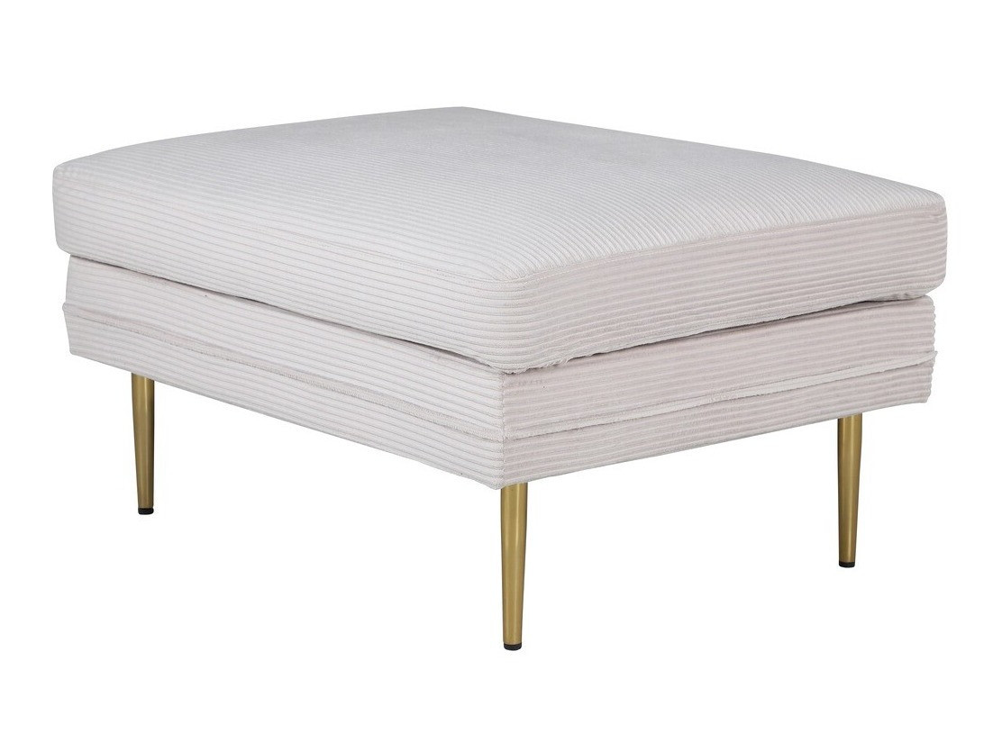 Panca imbottita Dallas 2653 (Beige + D'oro)