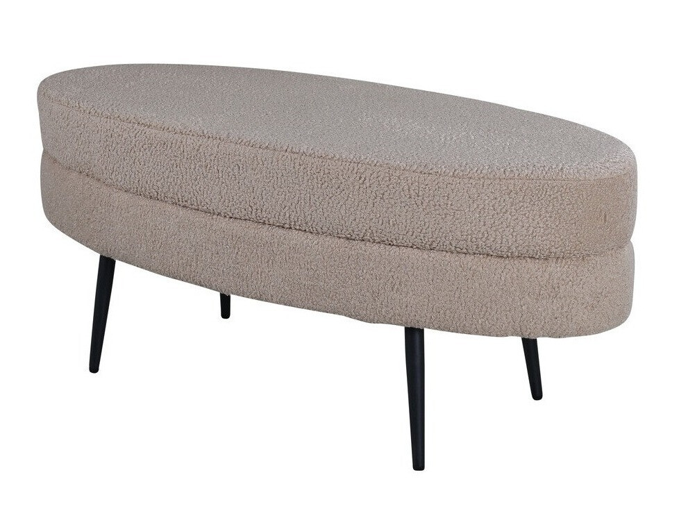 Panca imbottita Dallas 2920 (Beige + Nero)