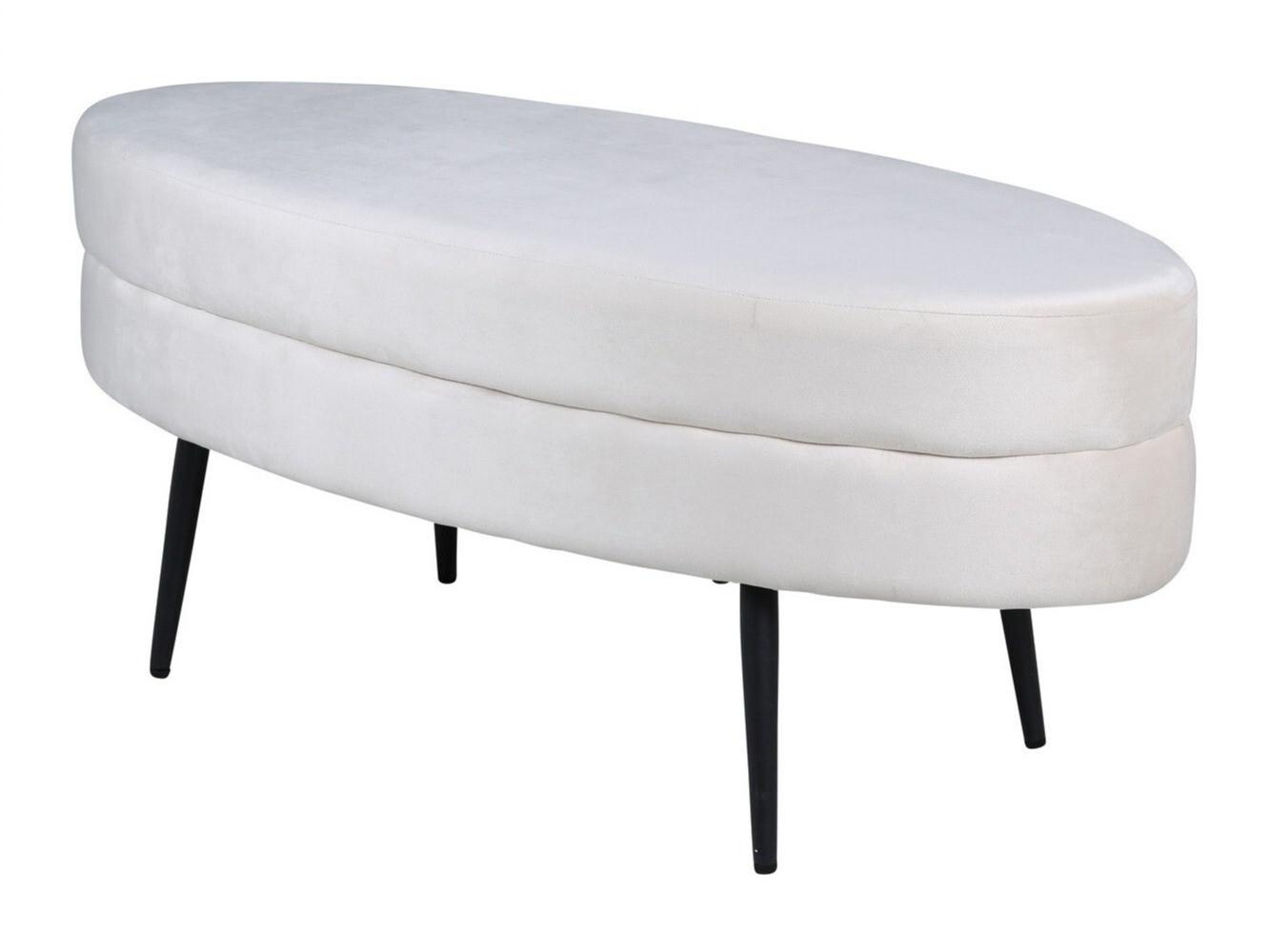 Panca imbottita Dallas 2920 (Crema + Nero)