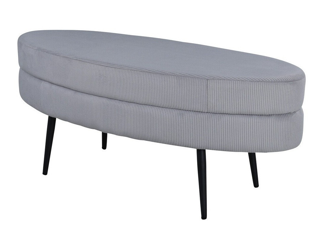 Panca imbottita Dallas 2920 (Grigio + Nero)