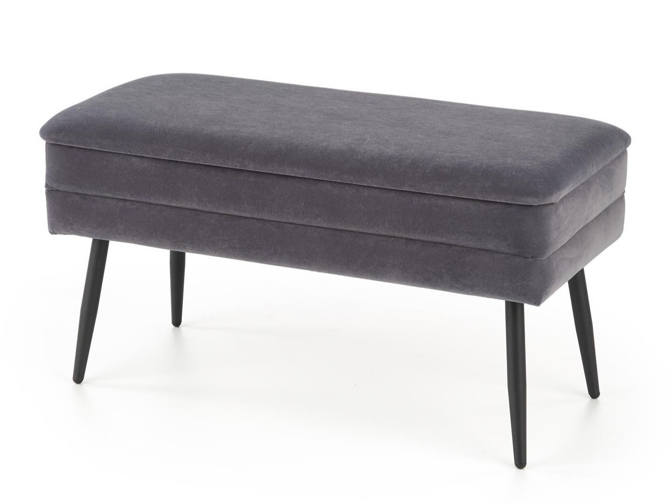 Panca imbottita Houston 1255 (Grigio + Nero)