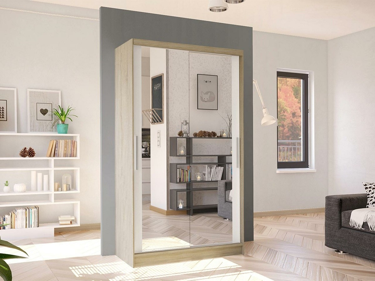 Armadio Closico Structor VII (Sonoma quercia + Bianco)