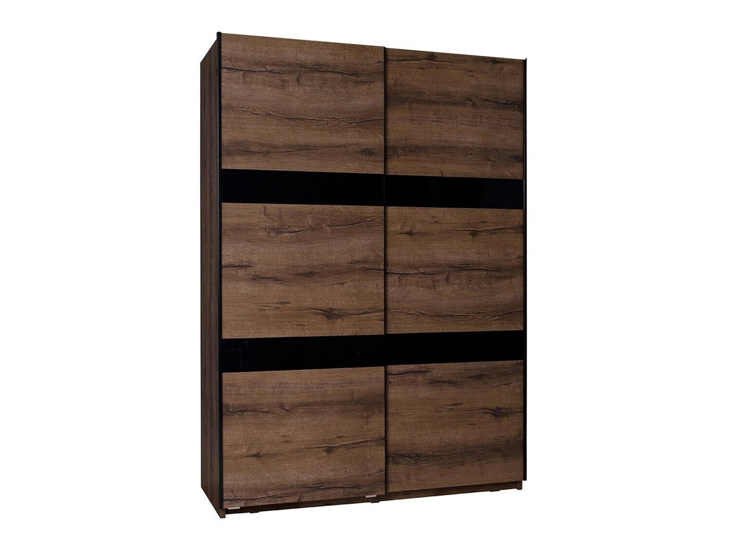 Armadio Fivelbo 109 (Quercia del Monastery + Nero lucido)