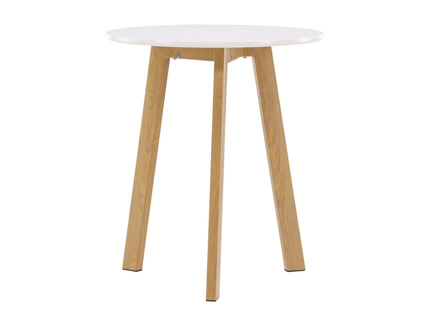 Set sala da pranzo Dallas 3781 (Bianco + Nocciola)