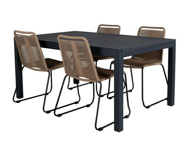 Tavolo e sedie set Dallas 3783