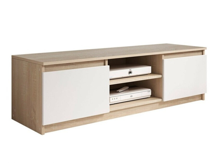 Mobile porta TV Sarasota 139 (Sonoma quercia + Bianco)