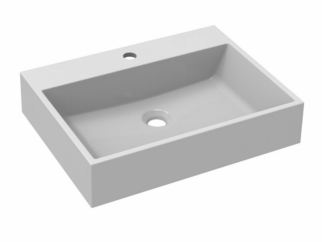 Comodino da bagno per lavandino Panium (Bianco)