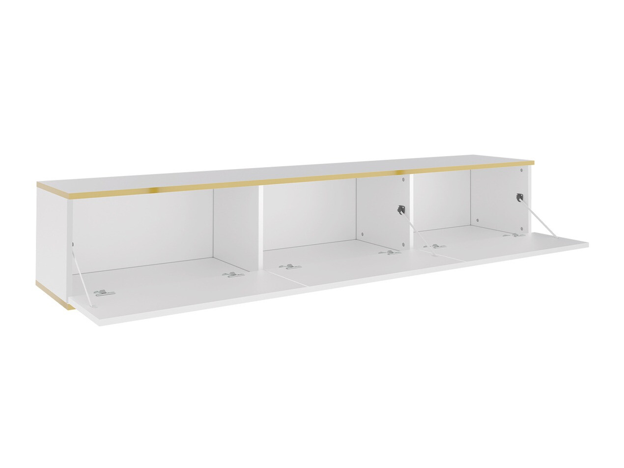 Mobile porta TV Princal (Bianco + D'oro)