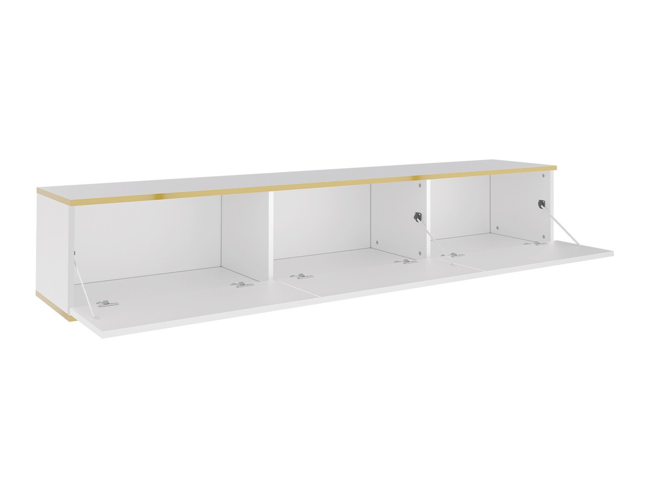 Mobile porta TV Princal (Nero + D'oro)