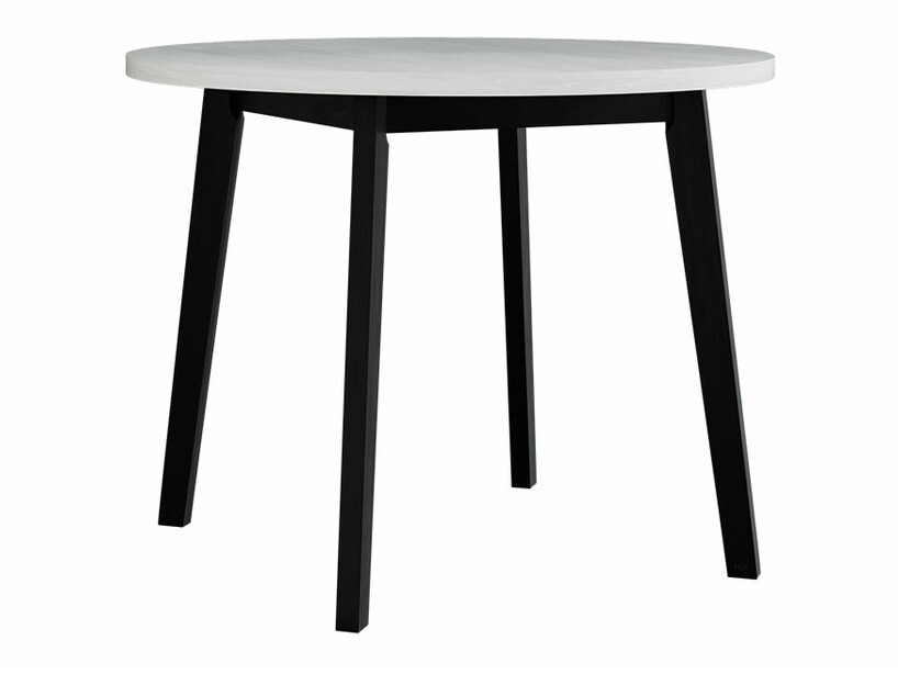 Set sala da pranzo Victorville 256 (Bianco + Nero)