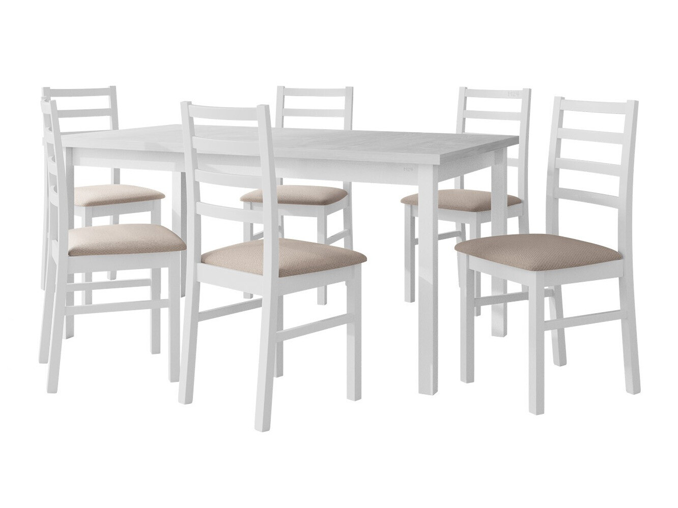 Set sala da pranzo Victorville 261 (Bianco)