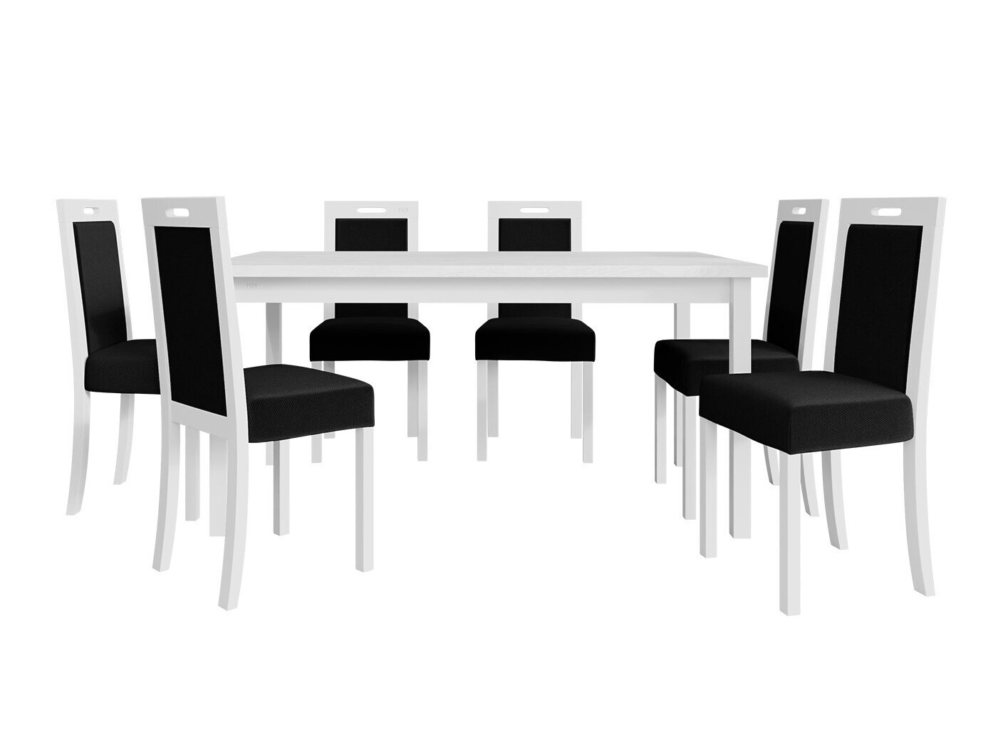 Set sala da pranzo Victorville 262 (Bianco)