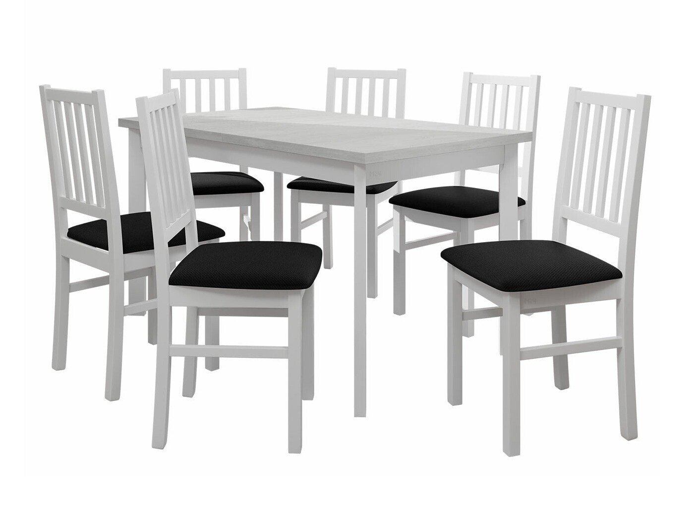 Set sala da pranzo Victorville 264 (Bianco)