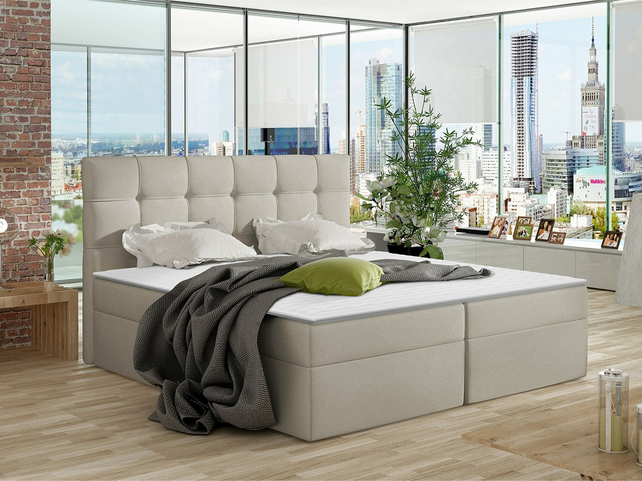 Letto continentale Comfivo Gaudens (Paros 02)