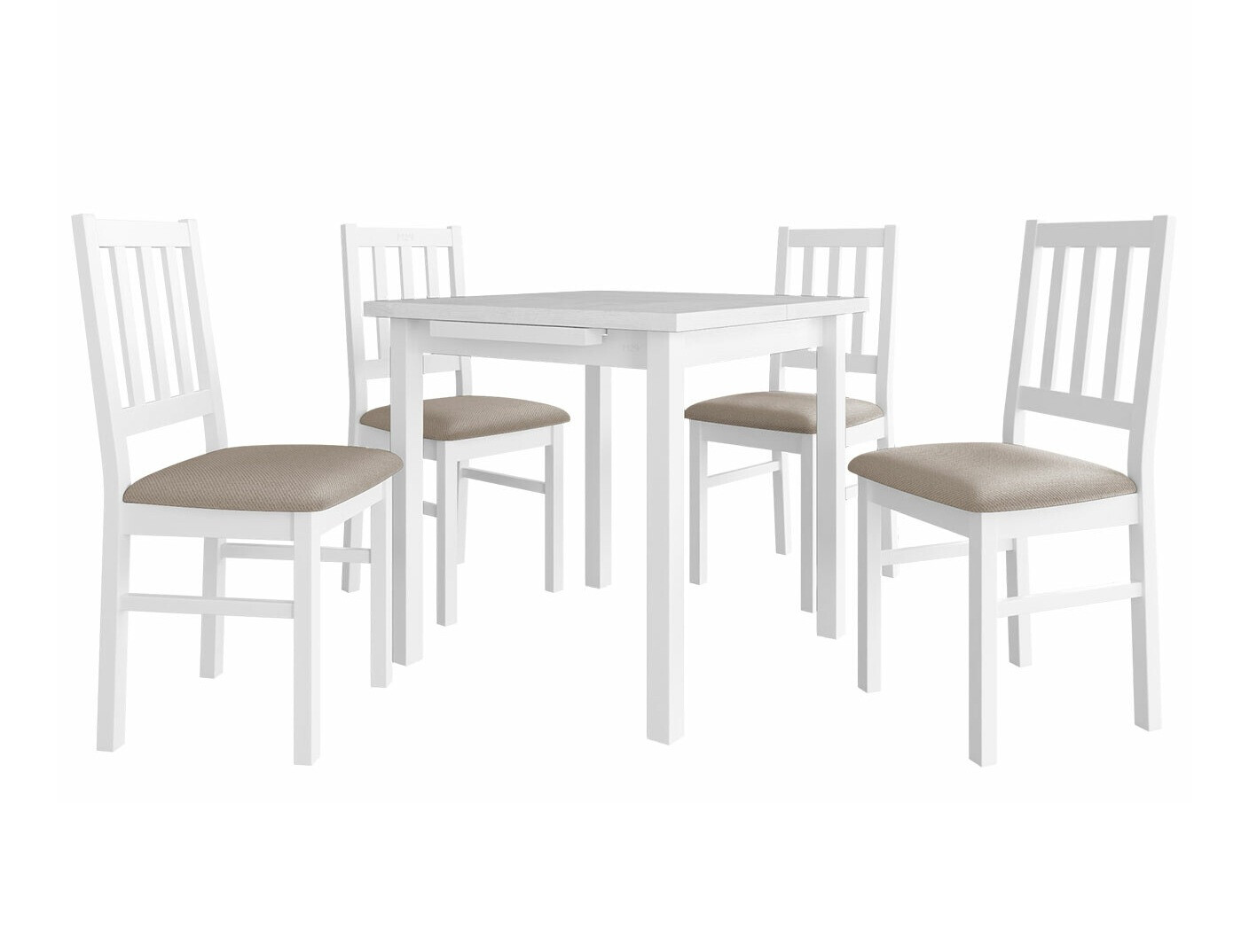 Set sala da pranzo Victorville 275 (Bianco)