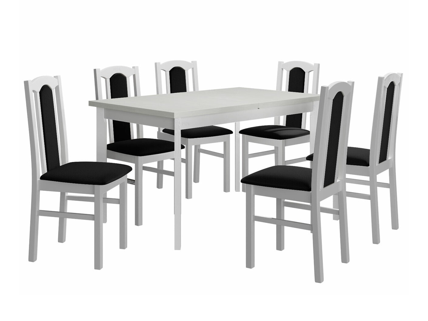 Set sala da pranzo Victorville 277 (Bianco)