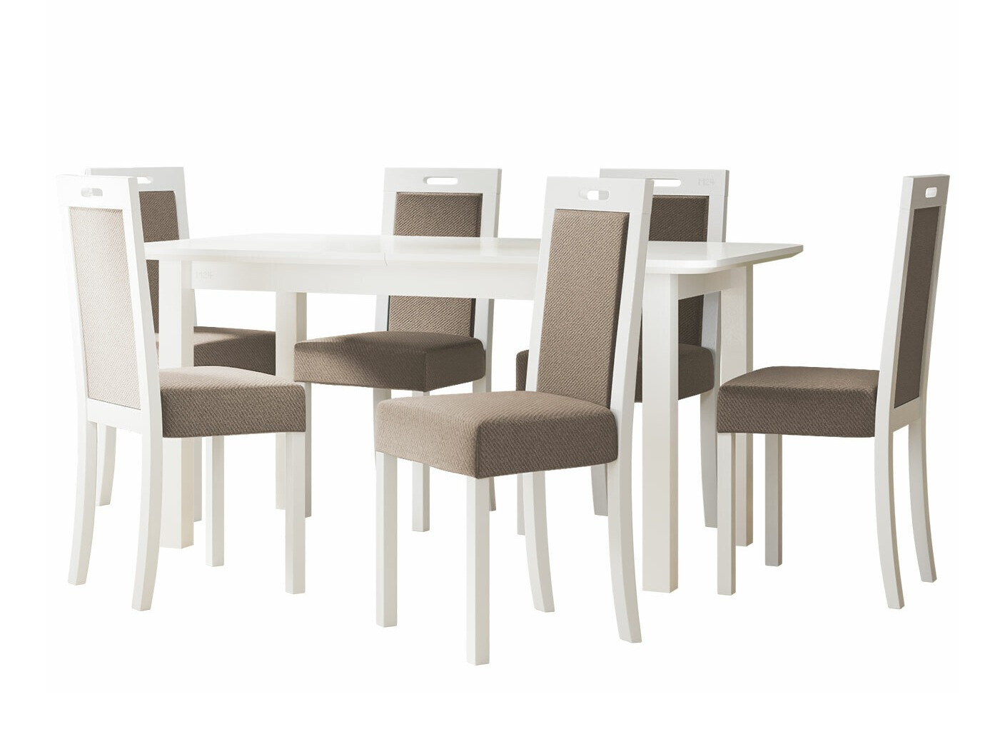 Set sala da pranzo Victorville 278 (Bianco)