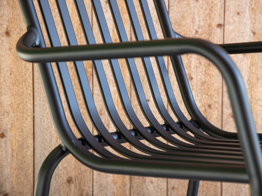 Sedia per esterni Dallas 3836 (Nero)