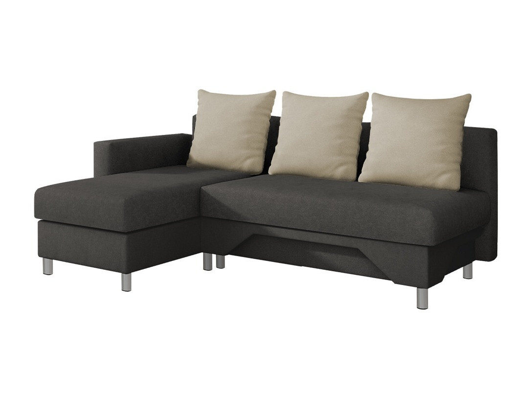 Divano angolare Akron 100 (Suedine 4001 + Suedine 1009)