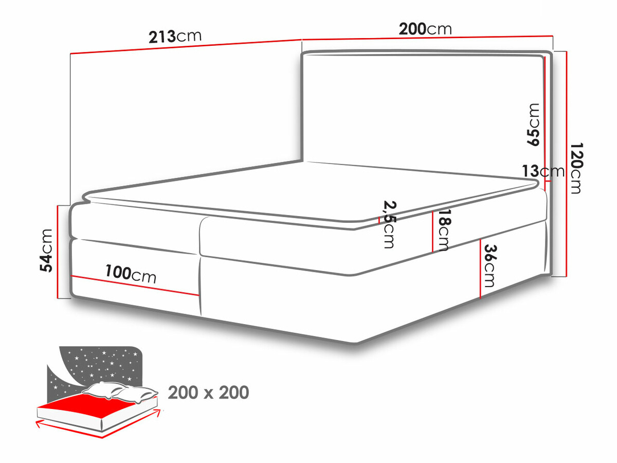 Letto continentale Butyrum (Muna 02)