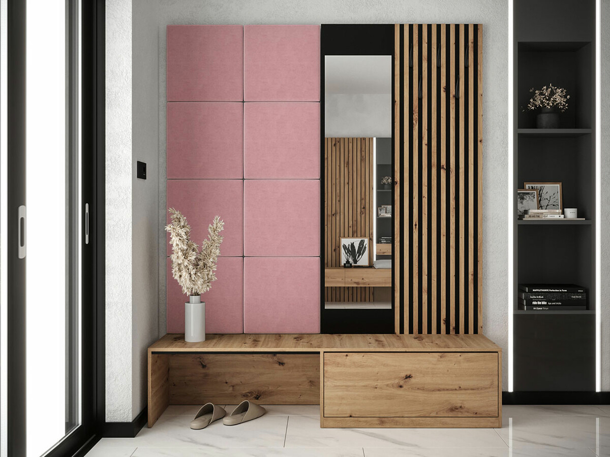 Set arredo da corridoio Fabor (Rovere Artisan + Manila 09)