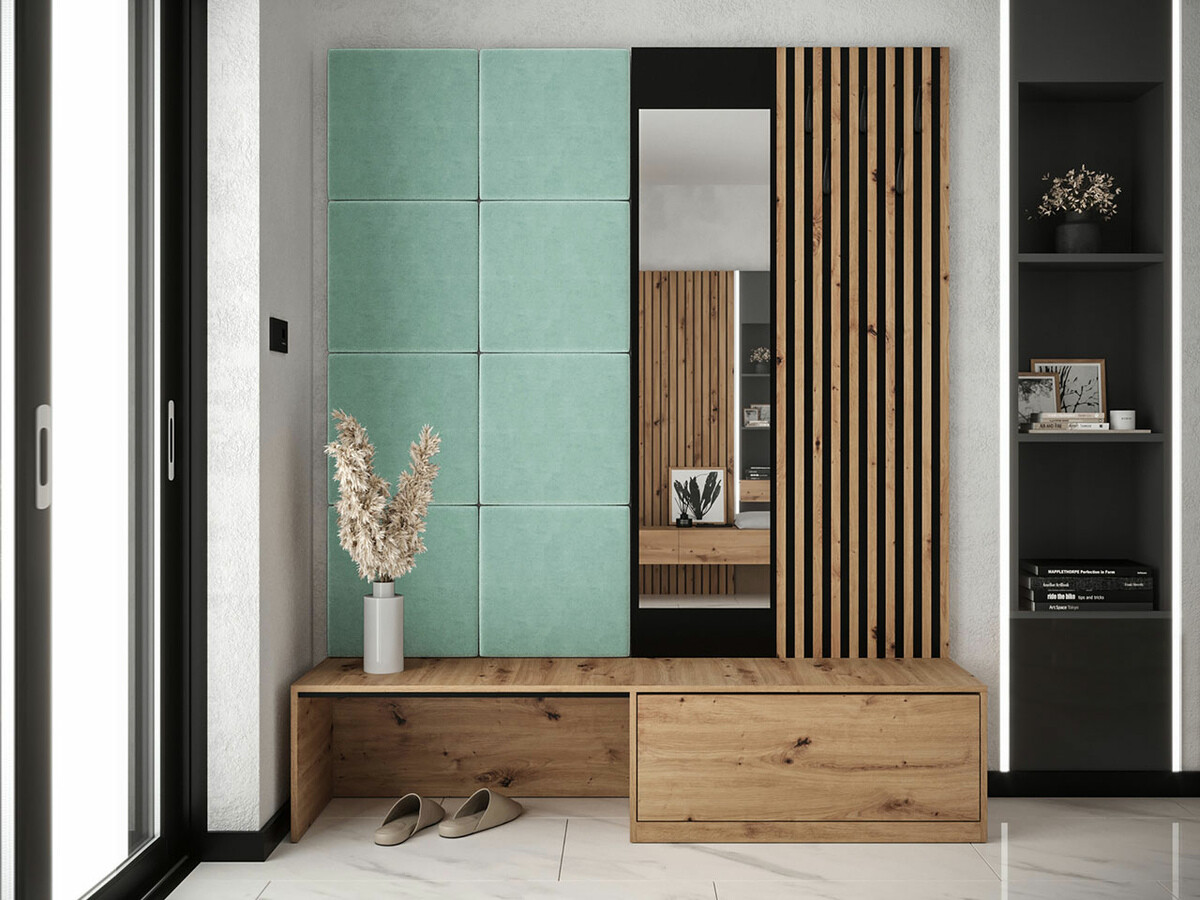 Set arredo da corridoio Fabor (Rovere Artisan + Manila 11)