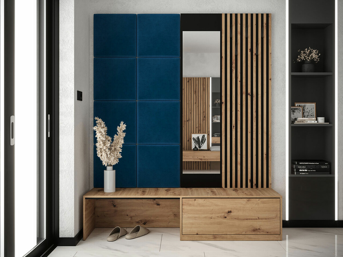 Set arredo da corridoio Fabor (Rovere Artisan + Manila 26)