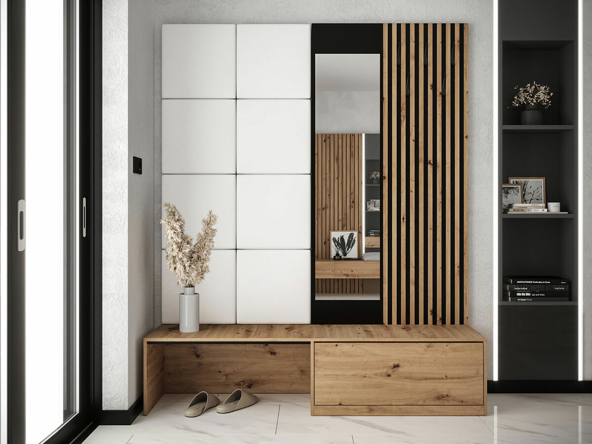 Set arredo da corridoio Fabor (Rovere Artisan + Soft 017)