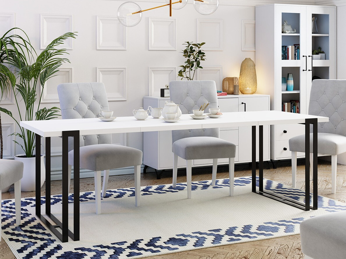 Tavolo Comfivo Sors (Bianco + Nero)