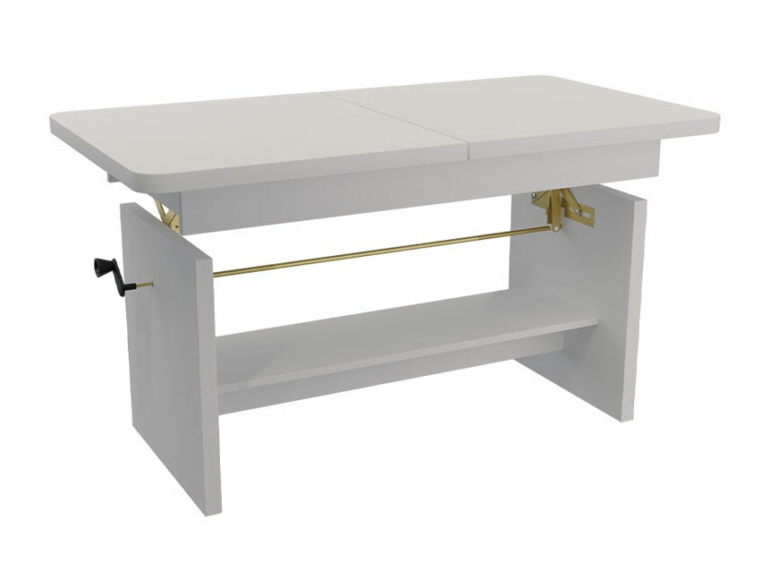 Tavolino trasformabile Stanton 108 (Bianco)