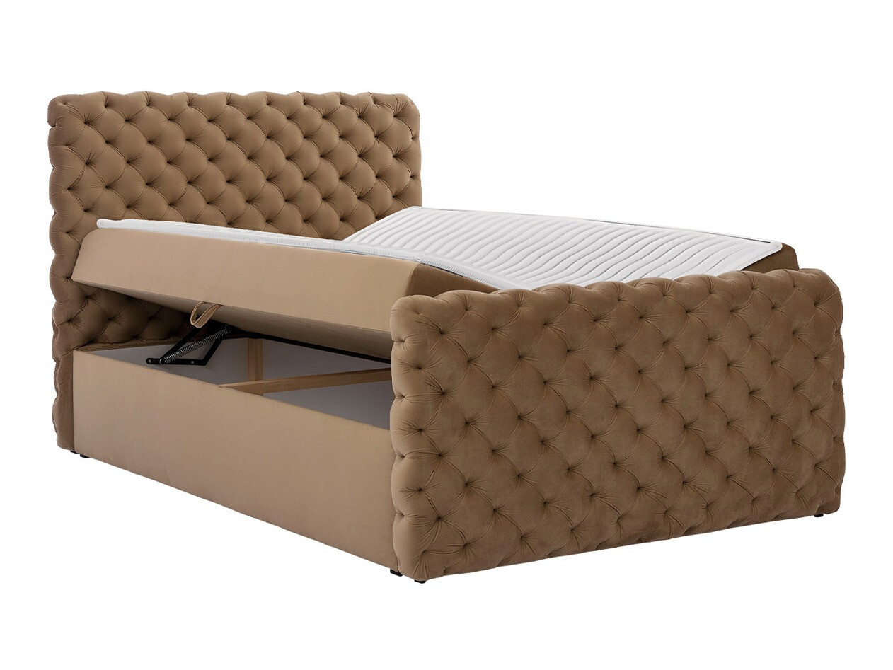 Letto continentale Lac I (Velluto 20)