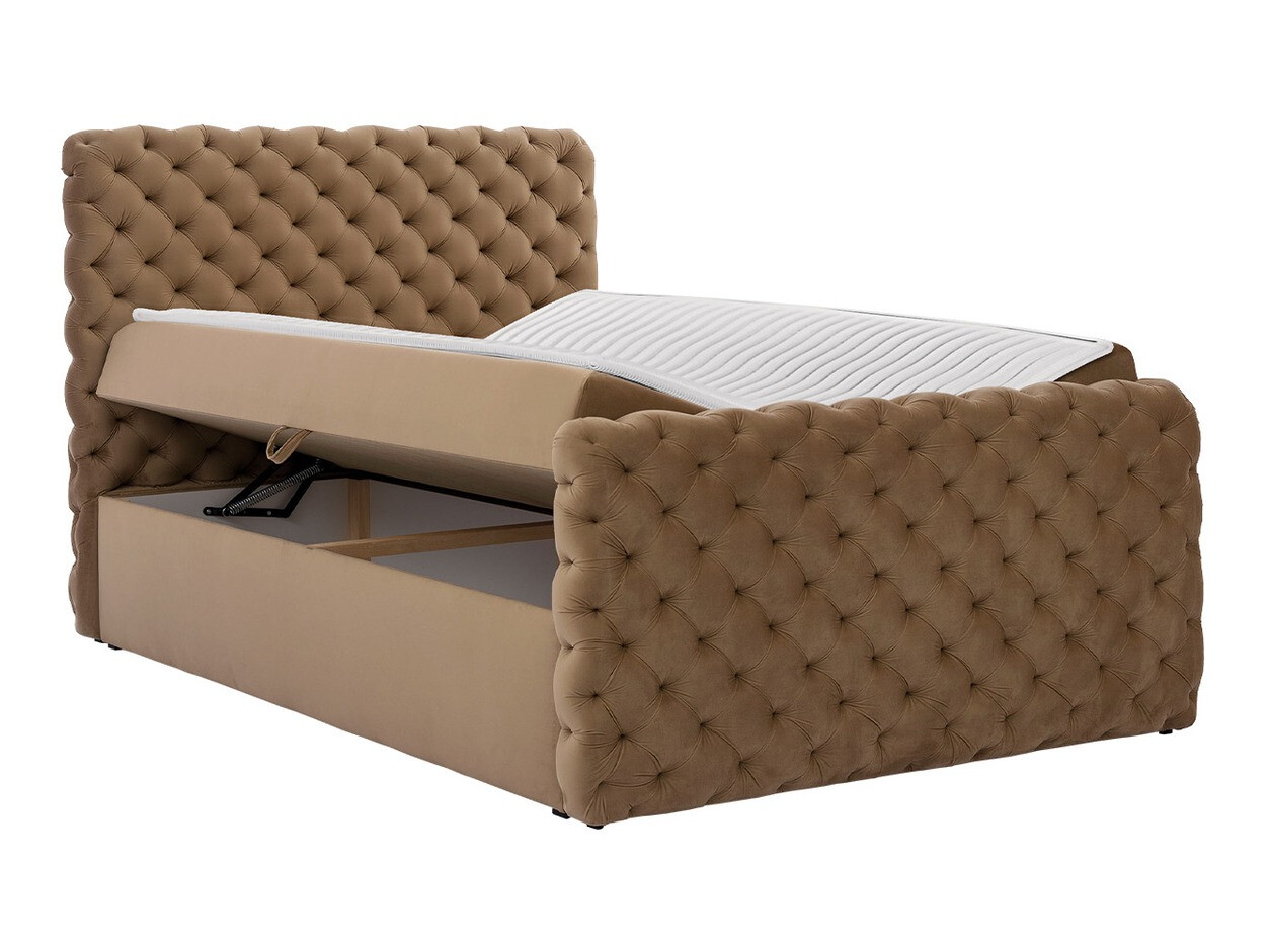 Letto continentale Lac I (Velluto 20)