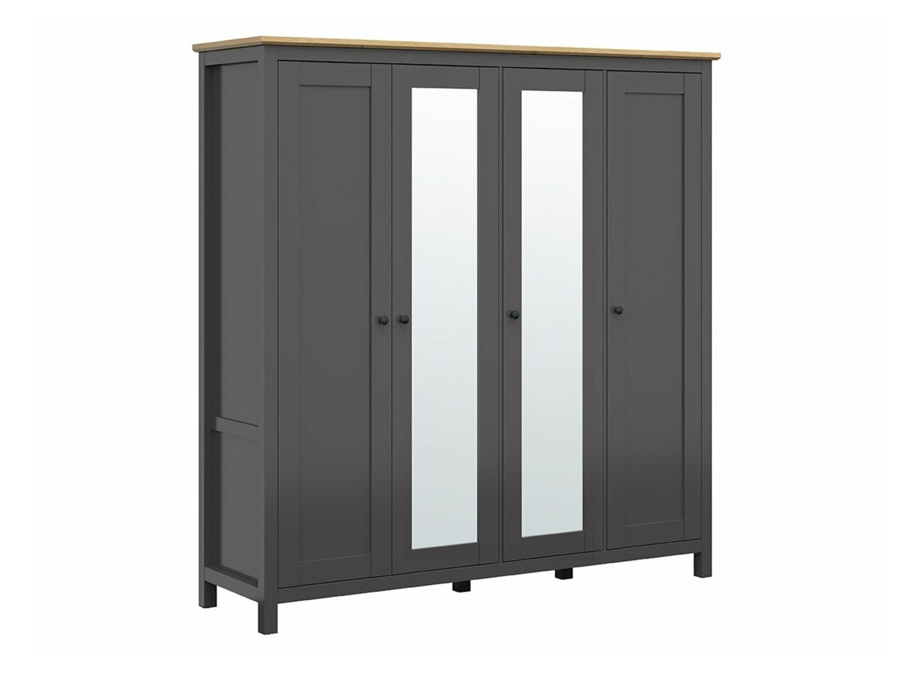 Armadio Sordoro 133 (Grafite + Rovere Artisan)