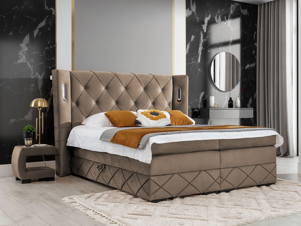 Letto continentale Historia (Kameleon 09)